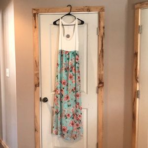 Maternity Floral Maxi Dress